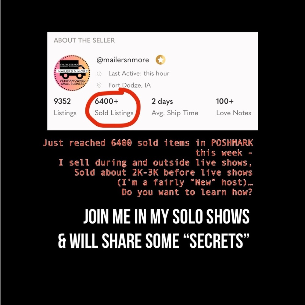 Come & Join For Deals & WIN!SOLO SHOWS-Re-learn Brands & Companies + tips & more